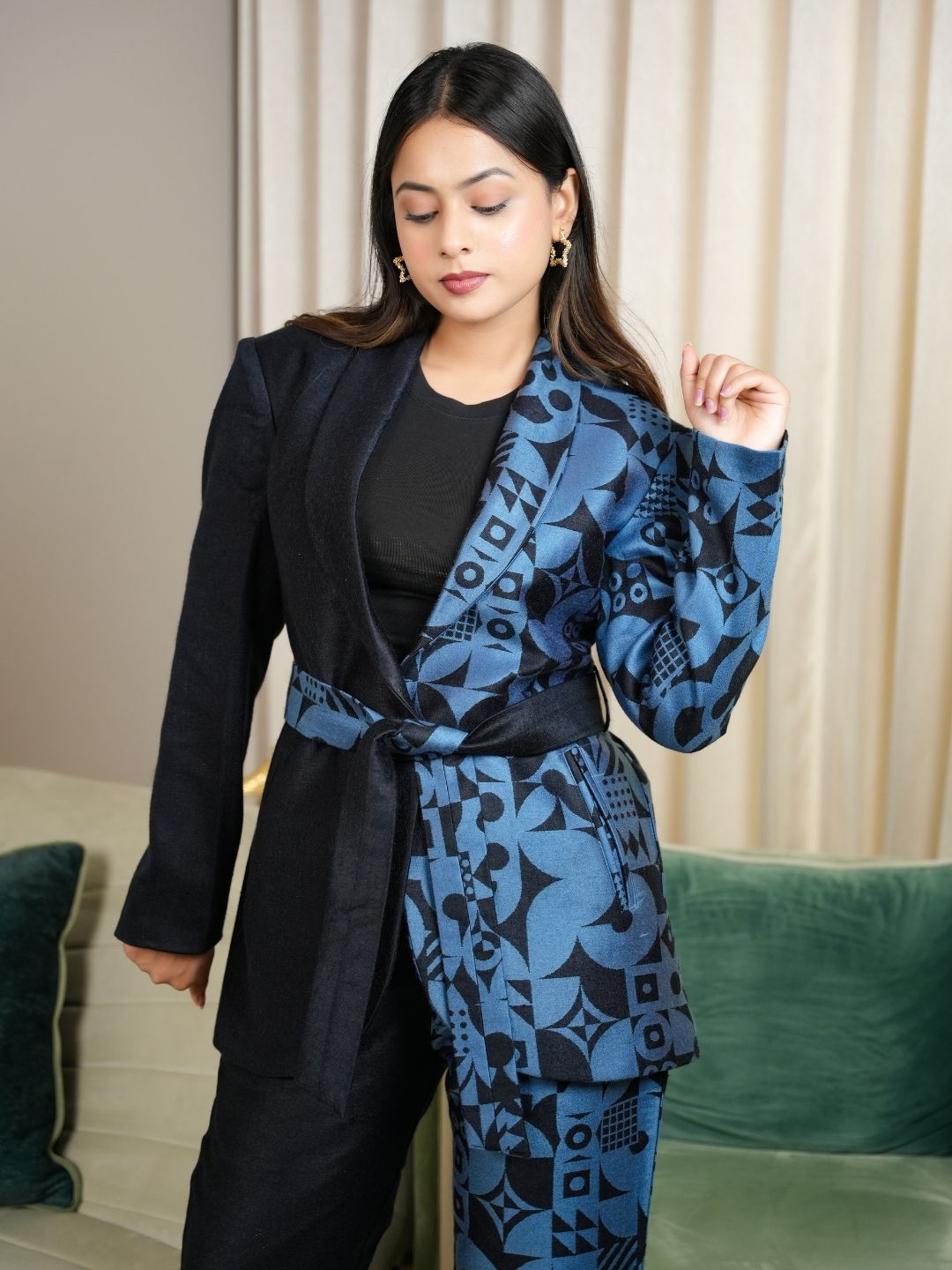 Monochrome Magic: The Artful Coord Set